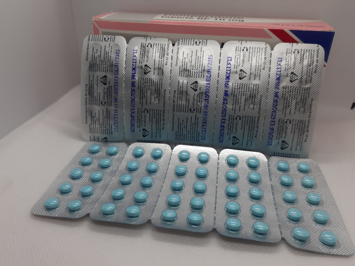 Domperidone 3 Box (1500 tablets )