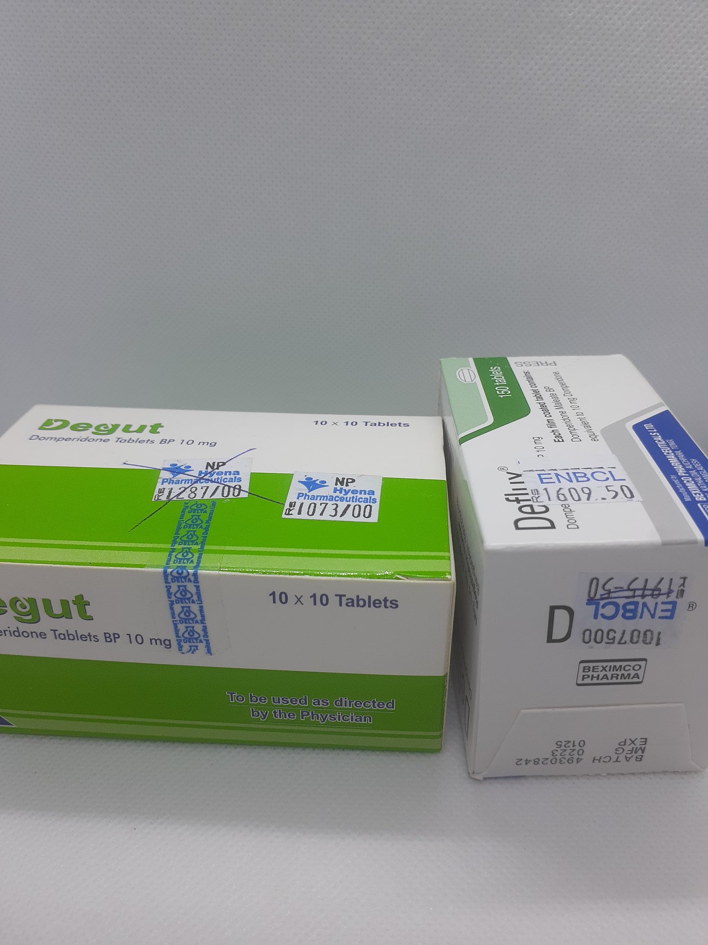 Deflux and Degut 10 box