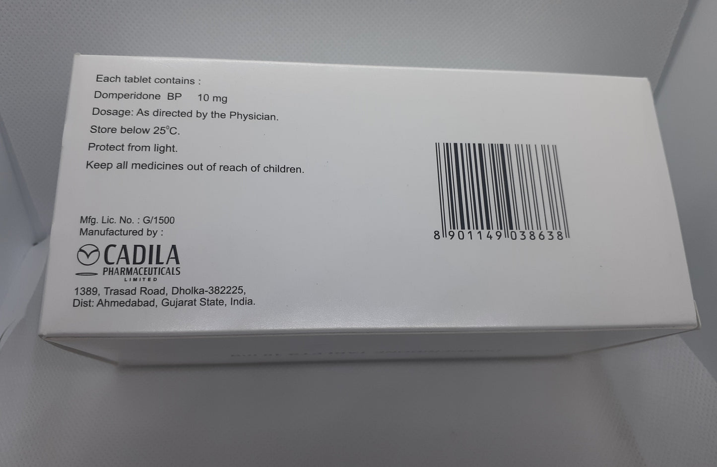 SPC Cadila Domperidone 2 Box ( 2000 Pills ) - Wan1Store