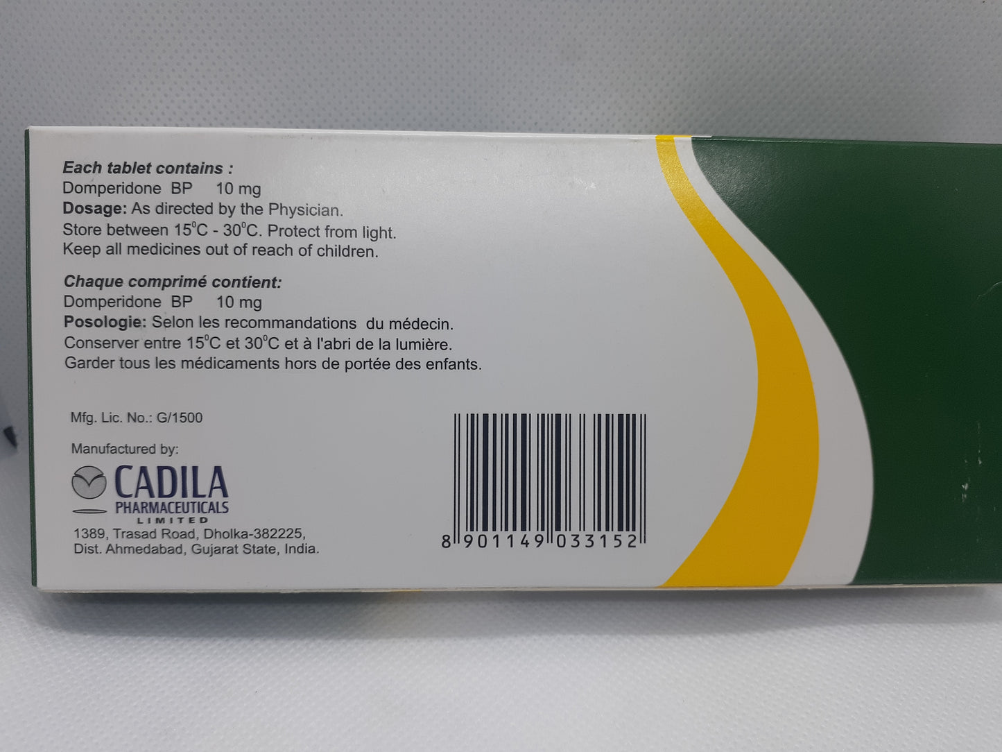 CADILA 5 Box ( 500 pills ) - Wan1Store