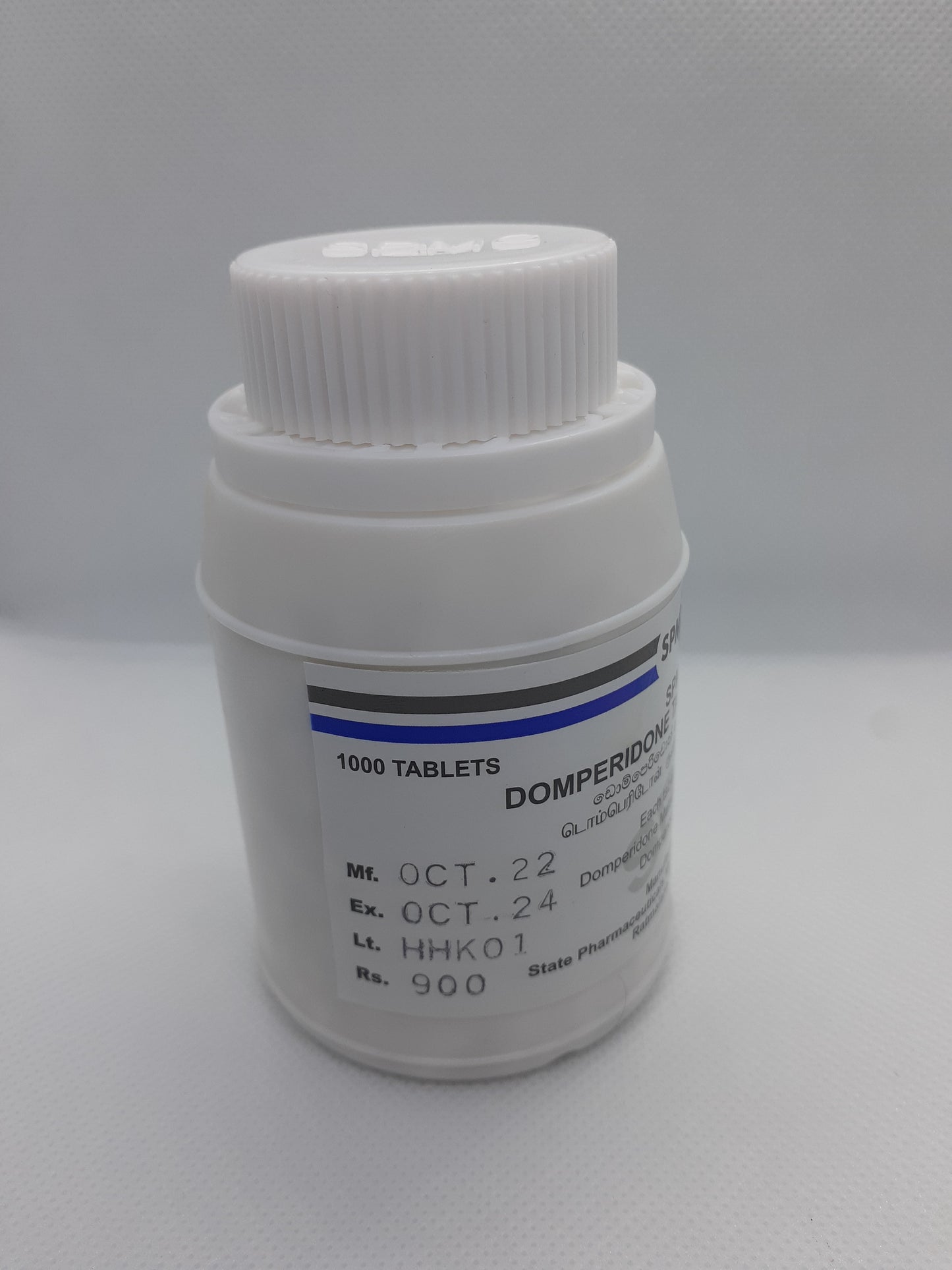 Domperidone SPMC 7 Bottles ( 7000 tablets )
