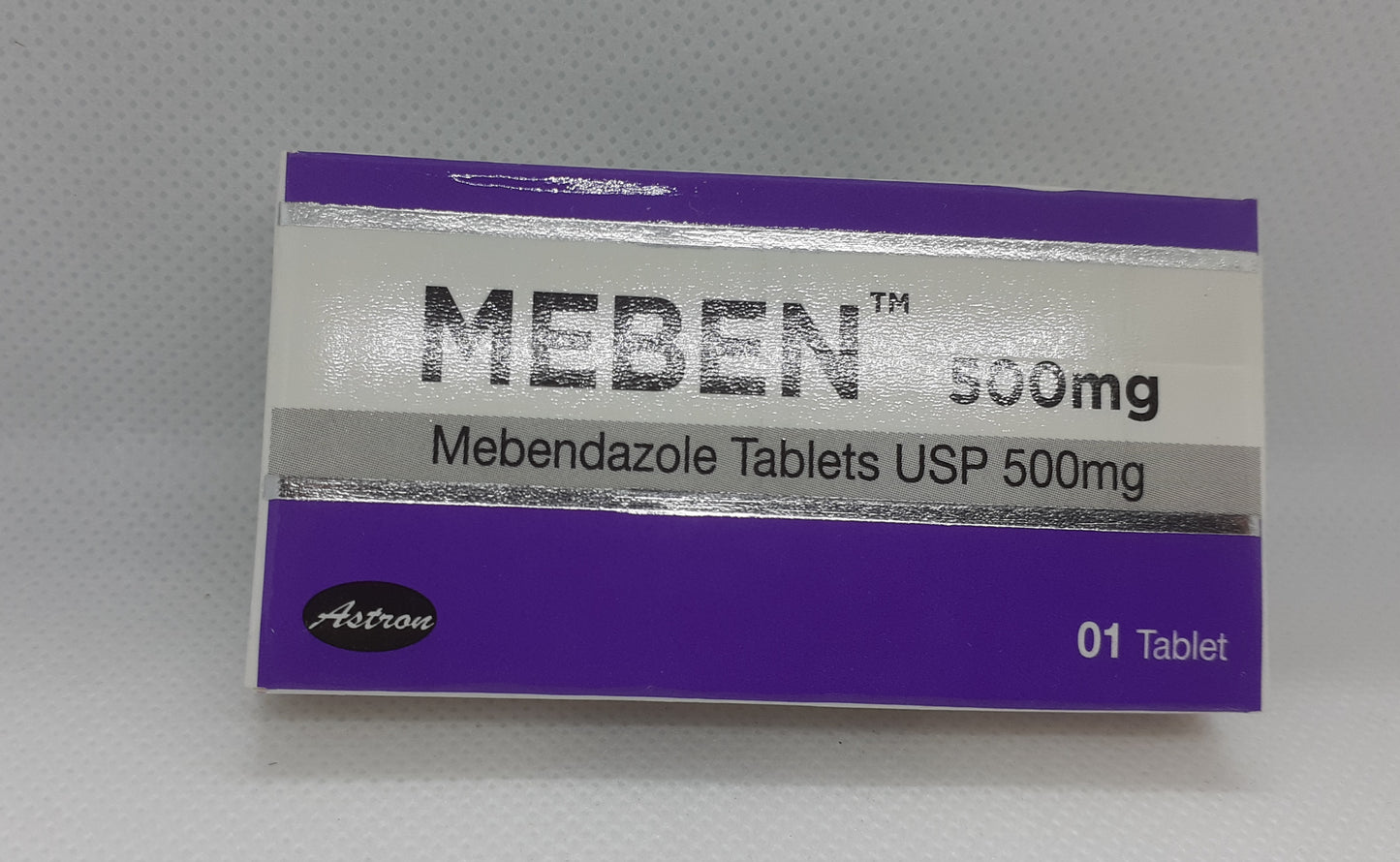 Mebendazole 500mg , 25 Box