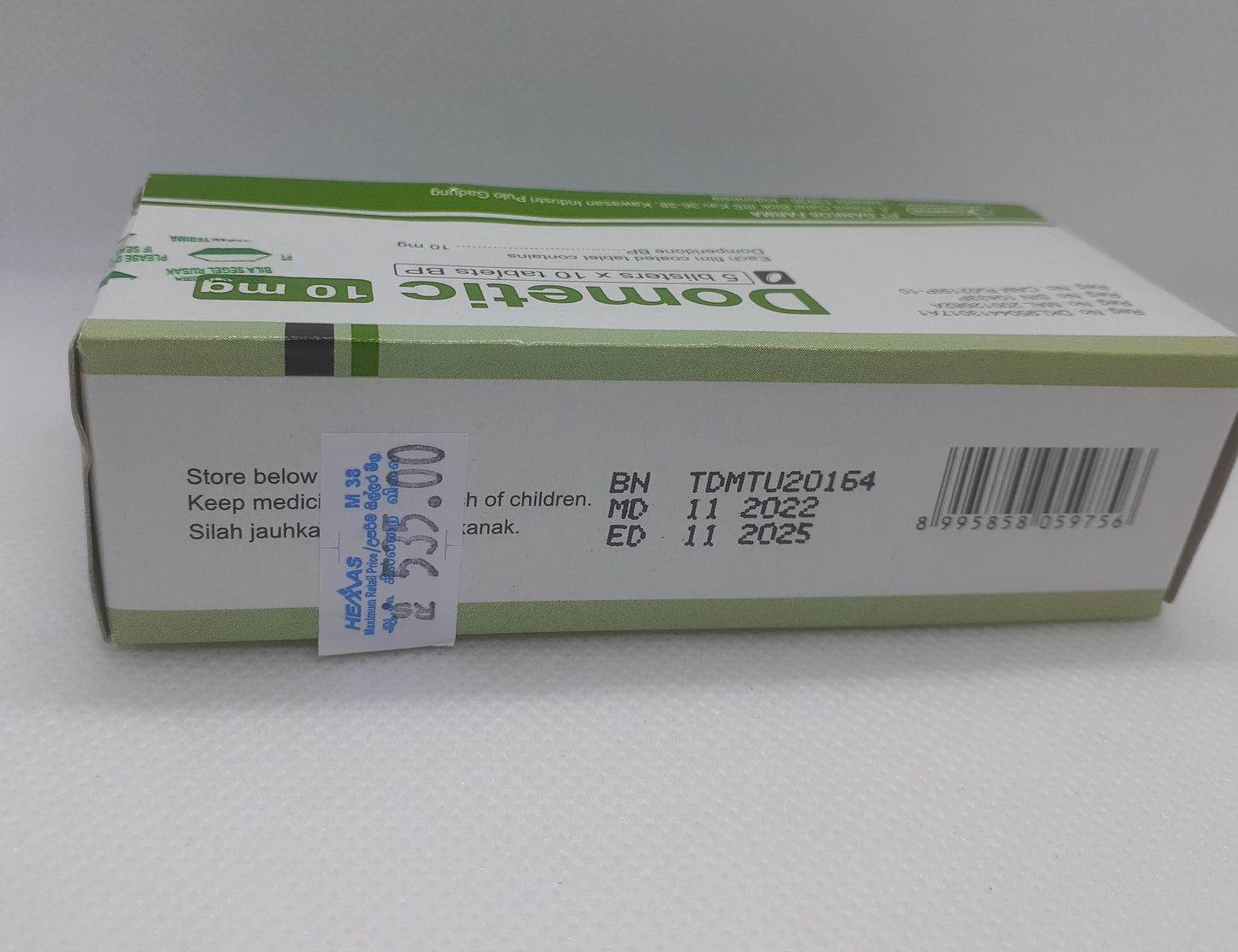 Dometic 16 Box (1600 Tablets )