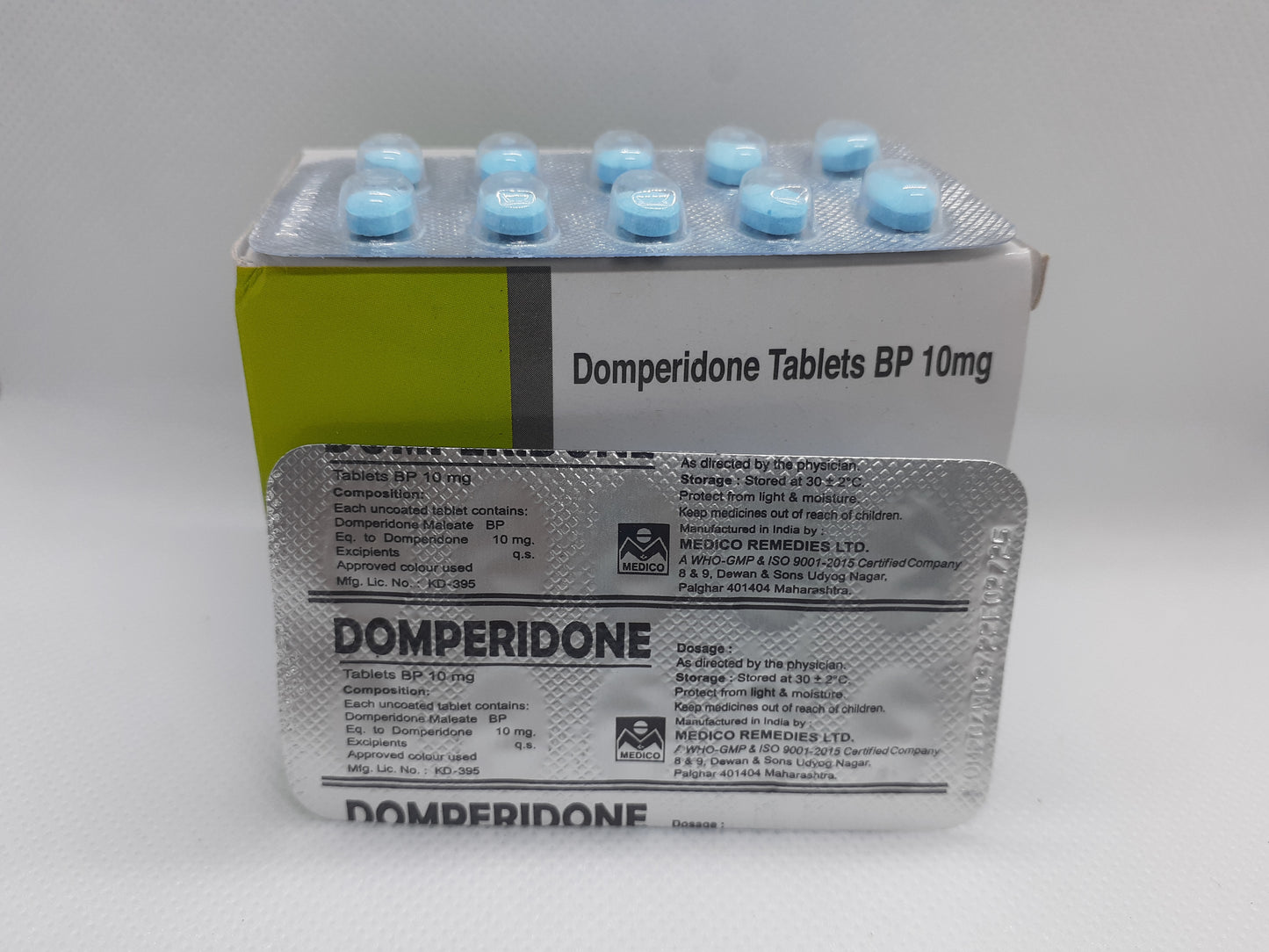 Domperidone 20 Box ( 2000 Tablets )