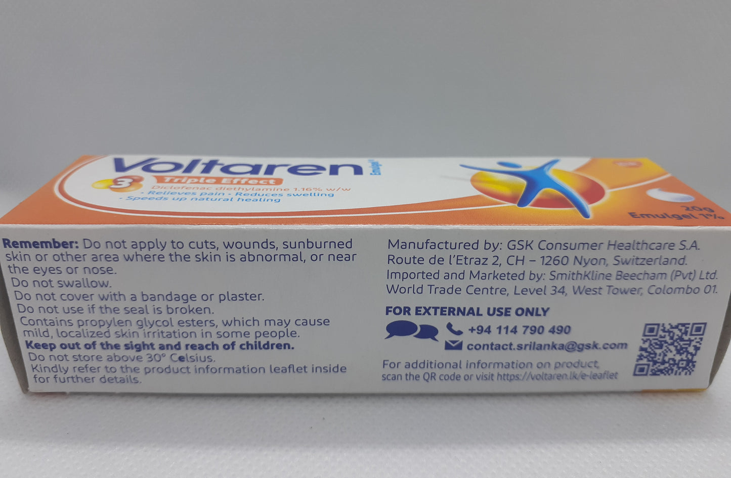 Diclofenac Voltaren 6 Box