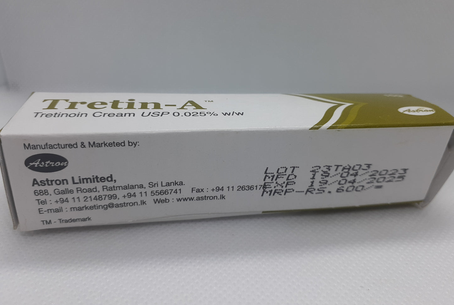 Tretin-A tretnoin Cream 5 box