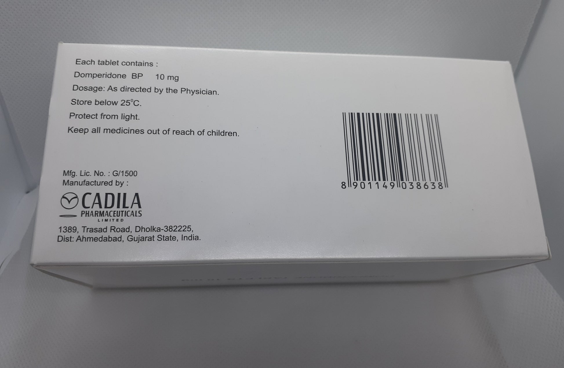 SPC Cadila Domperidone  2 Box ( 2000 Pills ) - Wan1Store