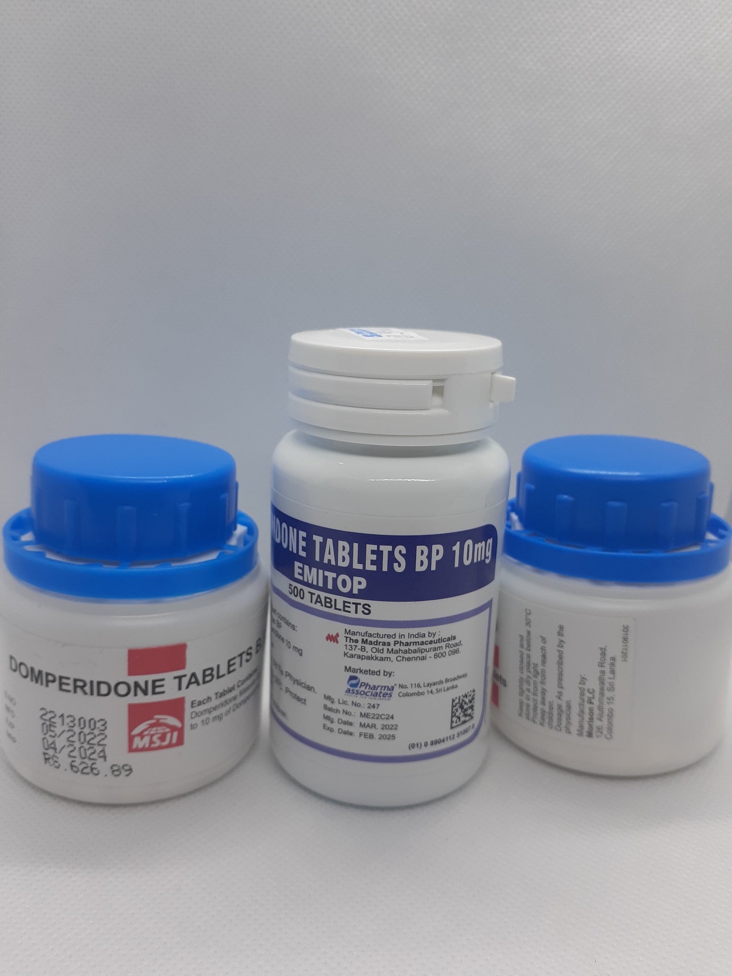 Domperidone 3 Bottles (1000 tablets )